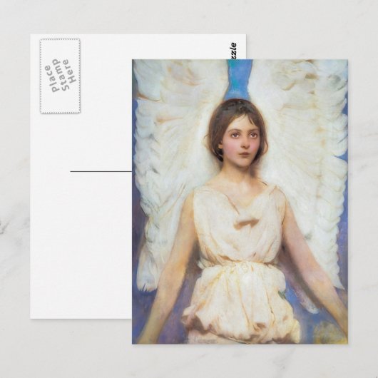 Abbott Handerson Thayer  Angel Briefkaart (Voorkant / Achterkant)