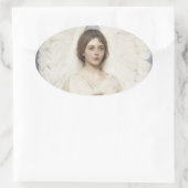 Abbott Handerson Thayer - Angel Ovale Sticker (Tas)
