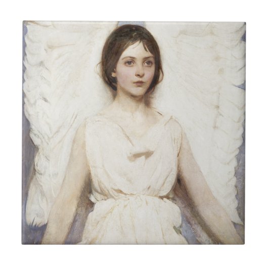 Abbott Handerson Thayer Angel Tile Tegeltje (Voorkant)
