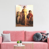 Abbott Handerson Thayer Een Maagd Canvas Poster Afdruk (Insitu (Woonkamer))