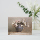 Abbott Handerson Thayer Rozen Stilleven Bloemen Briefkaart (Staand voorkant)
