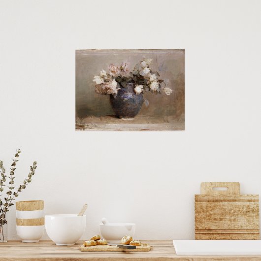 Abbott Handerson Thayer Rozen Stilleven Bloemen Poster (Keuken)