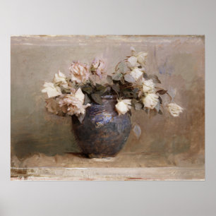 Abbott Handerson Thayer Rozen Stilleven Bloemen Poster