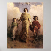 Abbott Handerson Thayer The Virgin Poster (Voorkant)