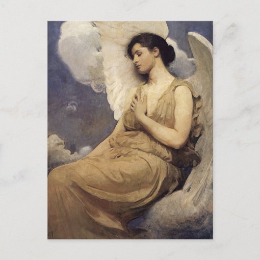 Abbott Handerson Thayer Winged Figuur Briefkaart (Voorkant)