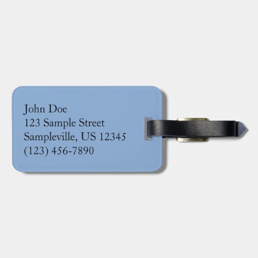 Abbotts Lagoon I in Point Reyes National Seashore Bagagelabel (Achterkant horizontaal)