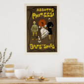Abbotts Phit-Eesi ~ Boots and Shots Poster (Keuken)