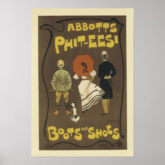 Abbotts Phit-eesi Boots and Shots Poster (Voorkant)