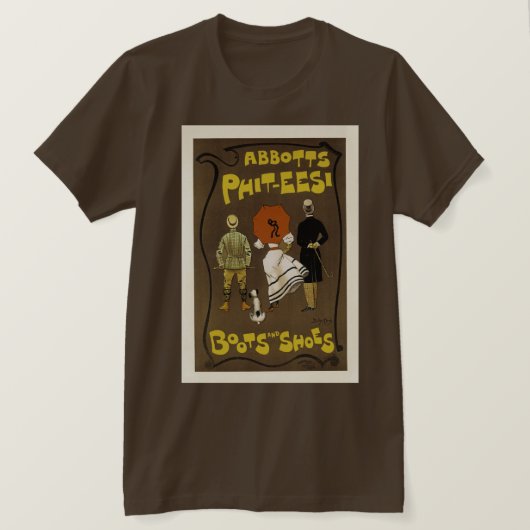 Abbotts Phit-Eesi ~ Boots and Shots T-shirt (Design voorkant)
