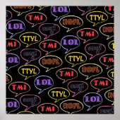 Abbreviations voor tekst: helder ontwerp poster (Voorkant)