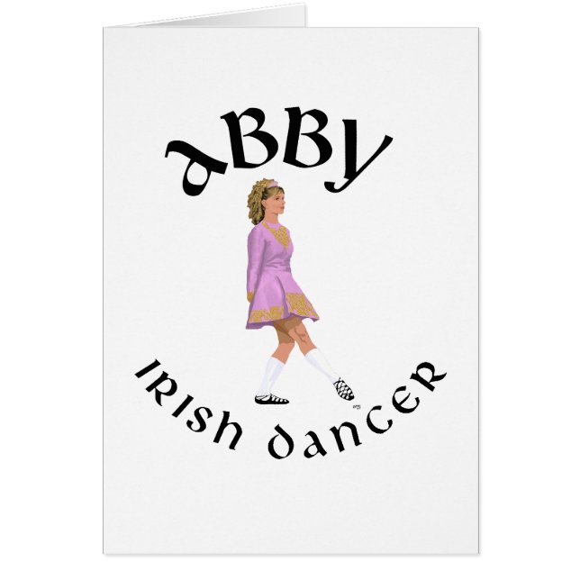 ABBY Aangepaste Ierse Dansproducten (Voorkant)