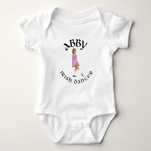 ABBY Aangepaste Ierse Dansproducten Romper (Voorkant)