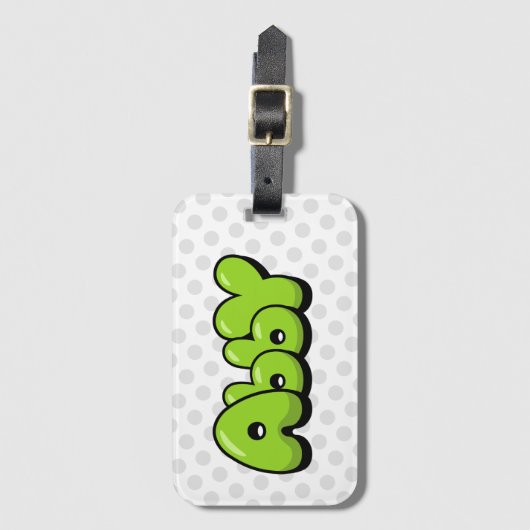 Abby Bagagelabel (Voorkant (verticaal))