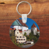 Abby bij de Lech River Sleutelhanger (Voorkant)