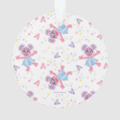 Abby Cadabby Baby's 1st Christmas Photo Ornament (achterkant)