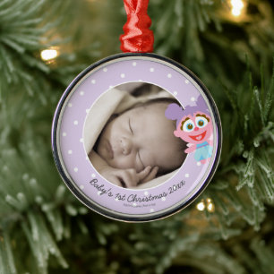Abby Cadabby Baby's First Christmas: Jouw namen to Metalen Ornament