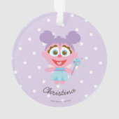 Abby Cadabby Baby's First Christmas: Jouw namen to Ornament (achterkant)