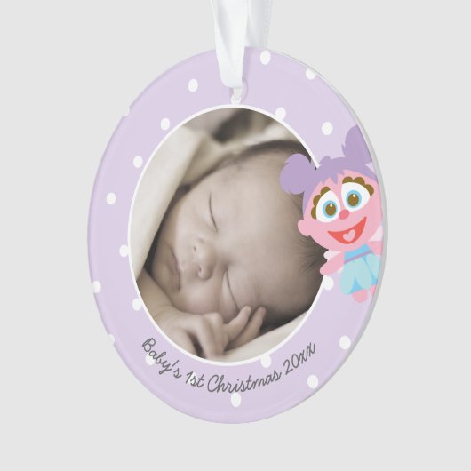 Abby Cadabby Baby's First Christmas: Jouw namen to Ornament (voorkant)