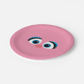 Abby Cadabby Big Face Papieren Bordje (Gekanteld)