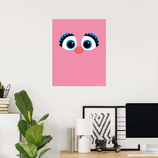 Abby Cadabby Big Face Poster (Thuiskantoor)