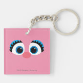 Abby Cadabby Big Face Sleutelhanger (Achterkant)