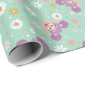 Abby Cadabby Birthday Woodland Pattern Cadeaupapier (Rol Hoek)