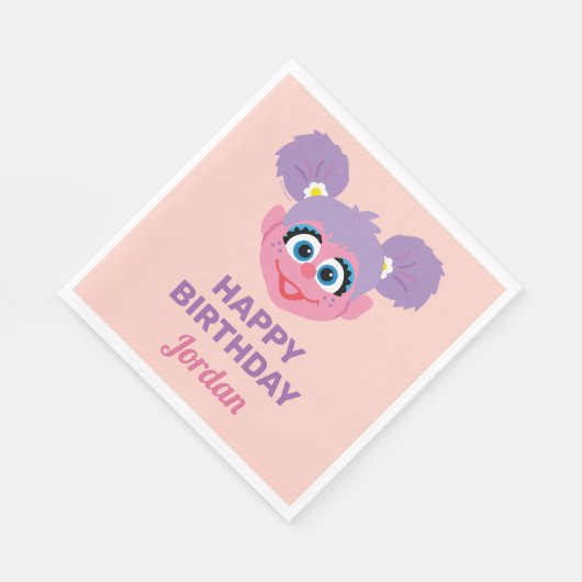 Abby Cadabby | Bloem | Fijne verjaardag Servet