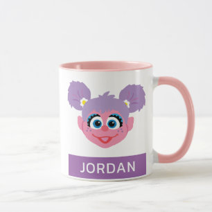 Abby Cadabby Bloem gezicht Voeg je naam toe Mok
