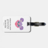 Abby Cadabby | Bloem | Je gegevens toevoegen Bagagelabel (Achterkant horizontaal)