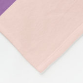 Abby Cadabby | Bloem | Jouw namen toevoegen Fleece Deken (Hoek)