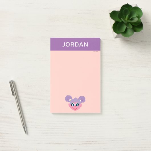 Abby Cadabby | Bloem | Jouw namen toevoegen Post-it® Notes (Kantoor)
