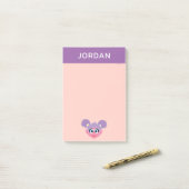 Abby Cadabby | Bloem | Jouw namen toevoegen Post-it® Notes (Op bureau)