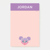 Abby Cadabby | Bloem | Jouw namen toevoegen Post-it® Notes (Voorkant)