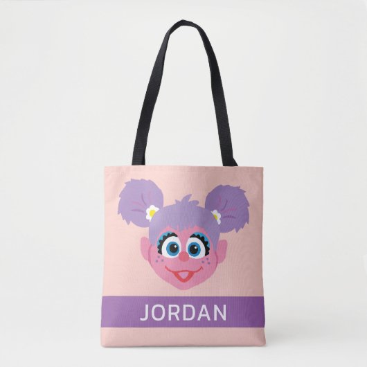 Abby Cadabby | Bloem | Jouw namen toevoegen Tote Bag (Voorkant)