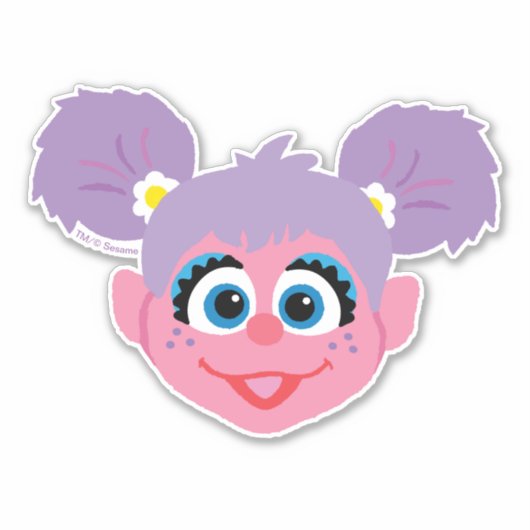 Abby Cadabby | Bloem Sticker (Voorkant)