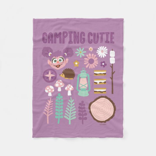 Abby Cadabby | Camping Cutie Fleece Deken (Voorkant)