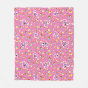 Abby Cadabby Cupcake Party Pattern Fleece Deken
