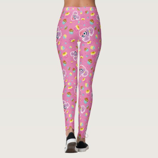Abby Cadabby Cupcake Party Pattern Leggings (Achterkant)