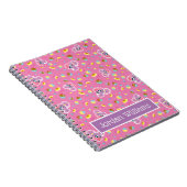Abby Cadabby Cupcake Party Pattern Notitieboek (Rechterzijde)