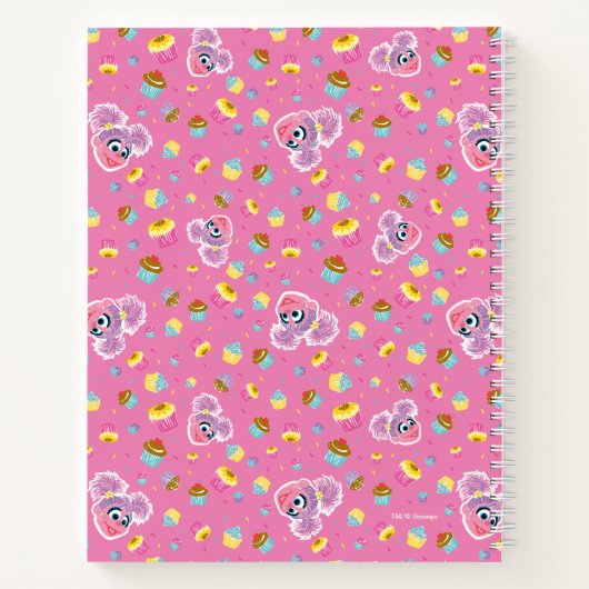 Abby Cadabby Cupcake Party Pattern Notitieboek (Achterkant)