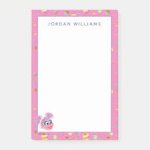Abby Cadabby Cupcake Party Pattern Post-it® Notes (Voorkant)