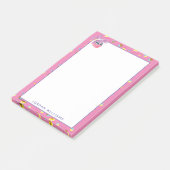 Abby Cadabby Cupcake Party Pattern Post-it® Notes (Schuin)