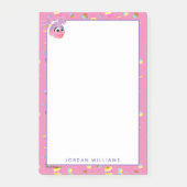 Abby Cadabby Cupcake Party Pattern Post-it® Notes (Voorkant)