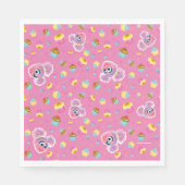 Abby Cadabby Cupcake Party Pattern Servet (Voorkant)