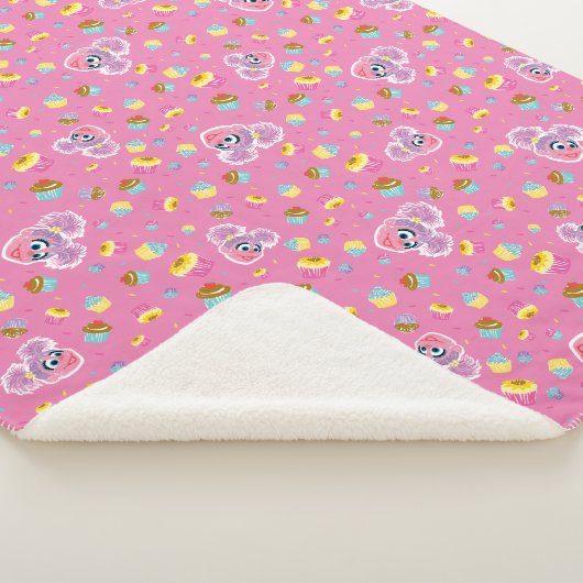 Abby Cadabby Cupcake Party Pattern Sherpa Deken (3/4)