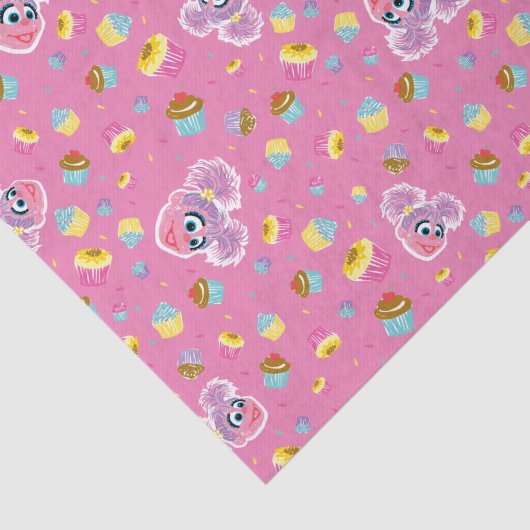 Abby Cadabby Cupcake Party Pattern Tissuepapier (Detail)