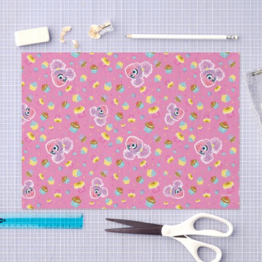 Abby Cadabby Cupcake Party Pattern Tissuepapier (Craft)