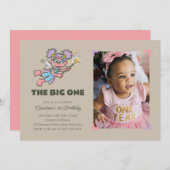 Abby Cadabby De grote eerste verjaardag - Foto Kaart (Voorkant / Achterkant)