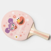 Abby Cadabby en Elmo | Flowers Forever Tafeltennisbatje (Zijkant)