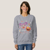 Abby Cadabby en Elmo | Flowers Forever Trui (Voorkant volledig)